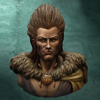 

1/10 Resin Figure Bust Model Celtik Leader Movie Character Unassembled Unpainted