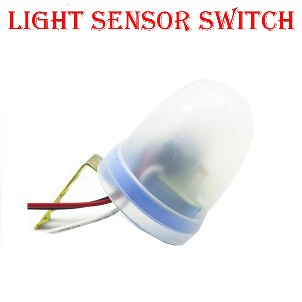 High Quality 220V waterproof Outdoor Auto On Off Light sensor Switch with Street automation