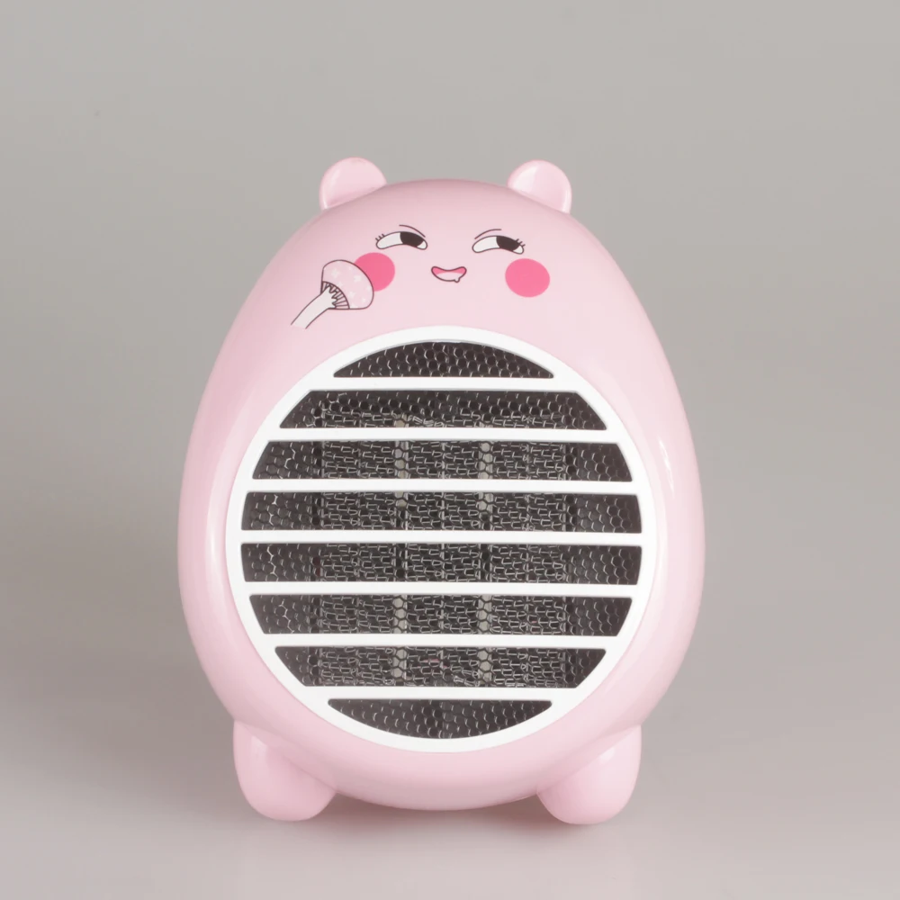 

220V 250W Mini Portable Electric Fan Heater Fast Heating Cartoon Mute Electric Heater Energy Saving Winter Warmer EU/AU/UK Plug