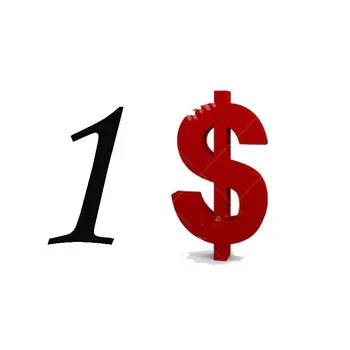 

1 $ For Extra Fee or Freight