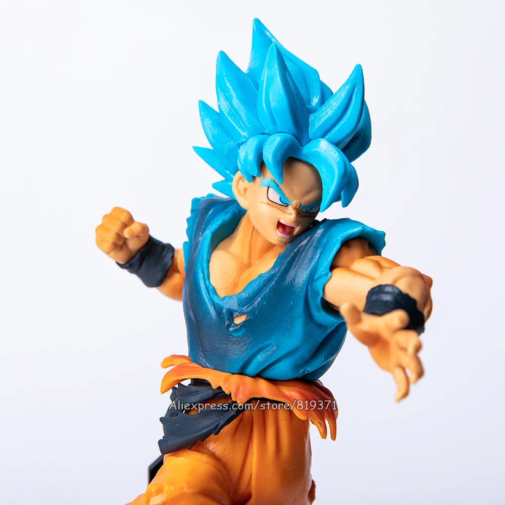 DRAGON BALL Ultimate Soldiers Broly Movie 2 Goku Super Saiyan Blue New No Box