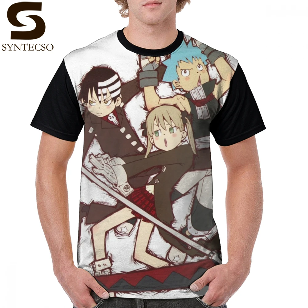 Soul Eater Футболка это Crazy Dud футболка принт 100 полиэстер короткий рукав весело
