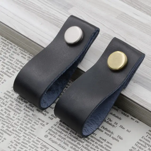 Leather Pull Handle Replacement For Doors Cabinets Cupboards