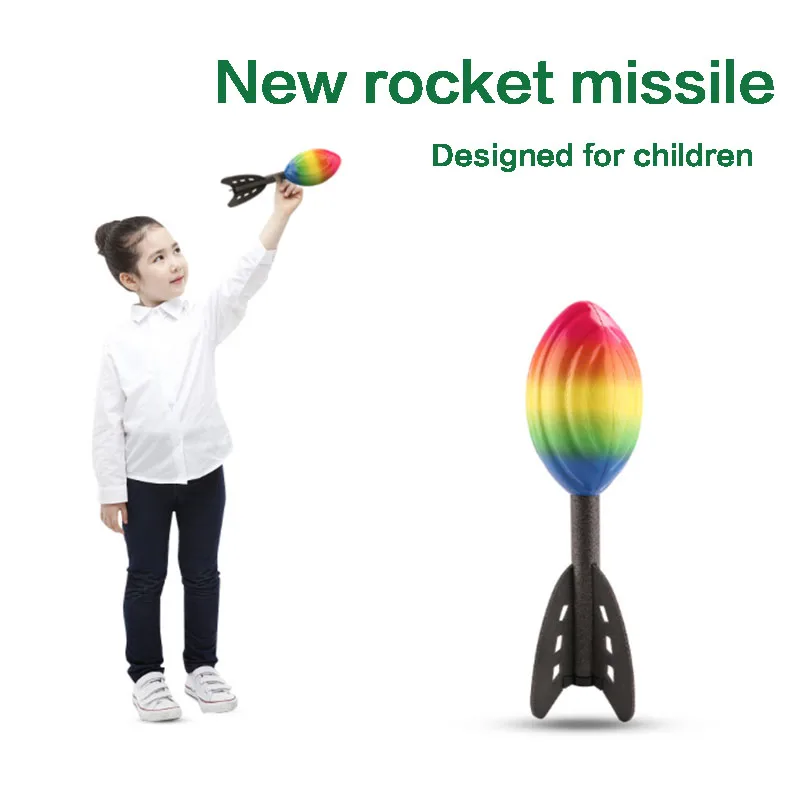 Foamed Rocket Dart Американский ПУ футбол, чтобы улучшить детей на открытом воздухе спортивные игрушки на открытом воздухе детские подарки