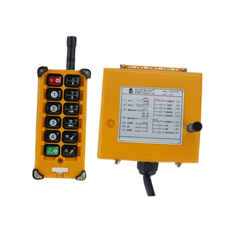 

F23-A++(S) for hoist crane 1 transmitter and 1 receiver industrial wireless redio remote control switch switches