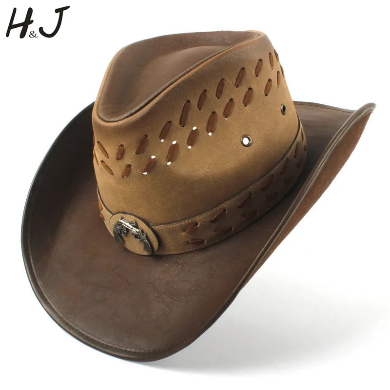

9 style Women Men Western Cowboy Hat For Dad Gentleman Lady ombrero Hombre Jazz Caps