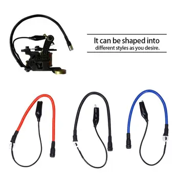 

3pcs Adjustable Tattoo LED Lamp Light 3 Colors/set For Tattoo Machine Mounted Gun Flashlight Supply Power Accessories