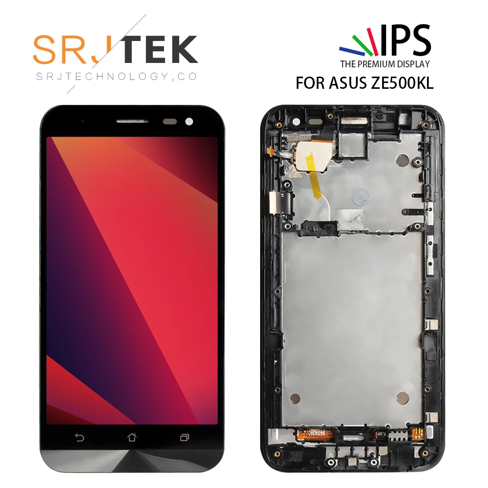 

Original For ASUS Zenfone 2 Laser ZE500KL LCD Display Touch Screen with Frame ASUS ZE500KL ZE500KG Z00ED Display Warranty