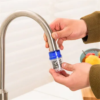 

Kitchen Faucet Accessories Activated Carbon Front-Loading Water Clean Filter Tap Purifier Head Kitchen High Quality