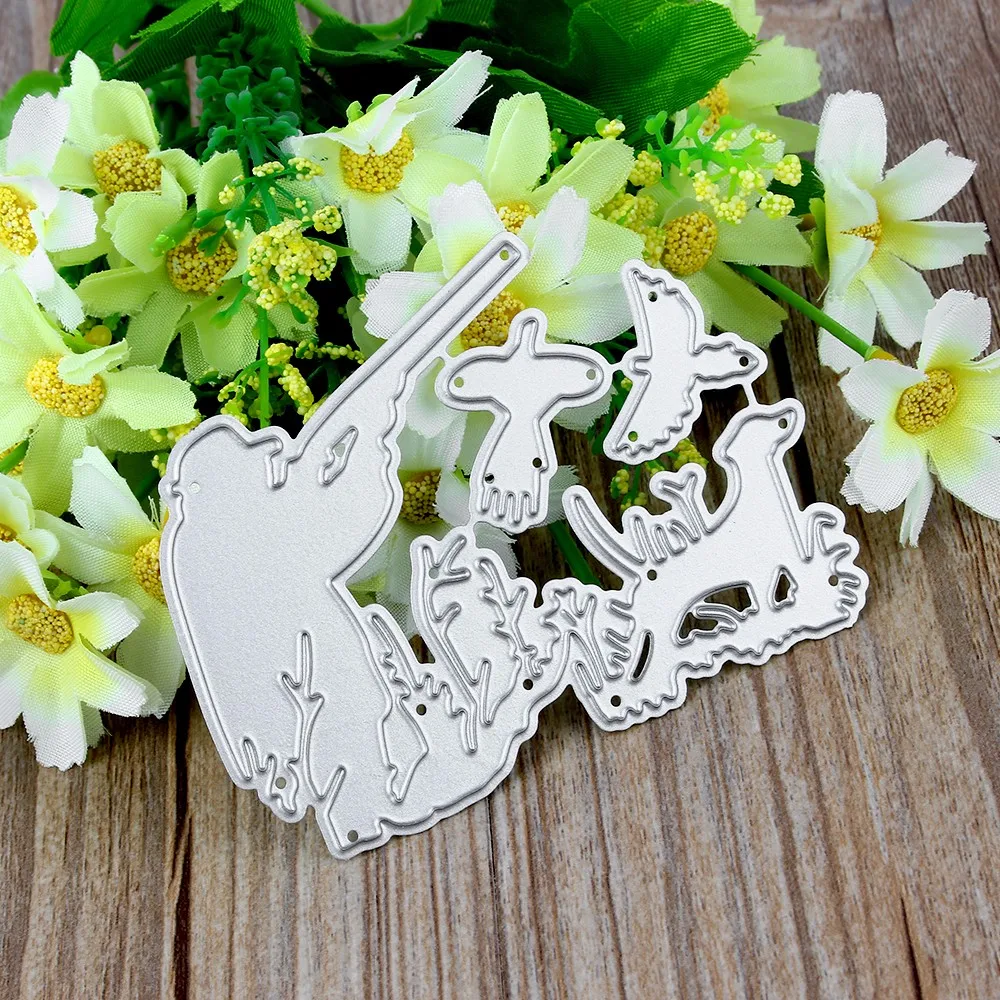

Hunt Metal Cutting Dies Stencils for Scrapbooking New 2019 Human Border Craft Stamps Dies Christmas Cards Album Decor Embossing