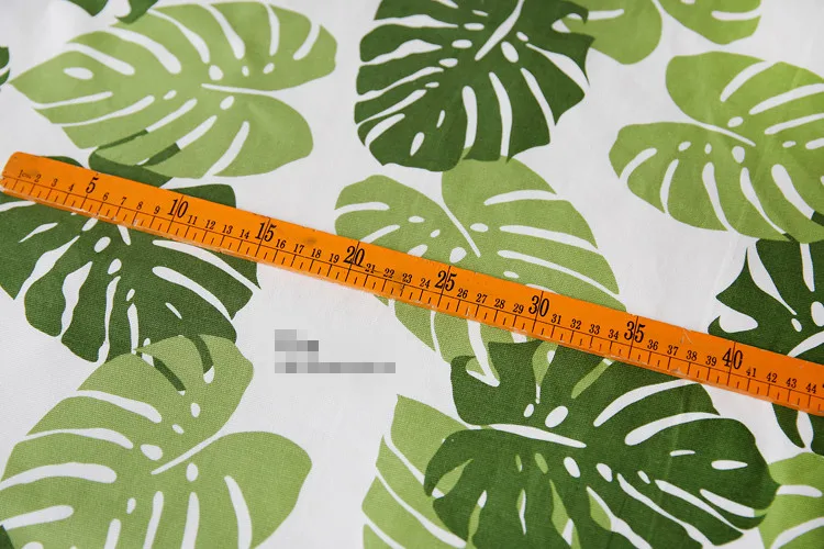 150x100cm Monstera Leaf Cotton Canvas Thick Fabric Patchwork Home Textile Meter Sewing Fabric For Sofa Cushion Pastoral Fabric Fabric For Sofa Sewing Fabricfabric For Aliexpress