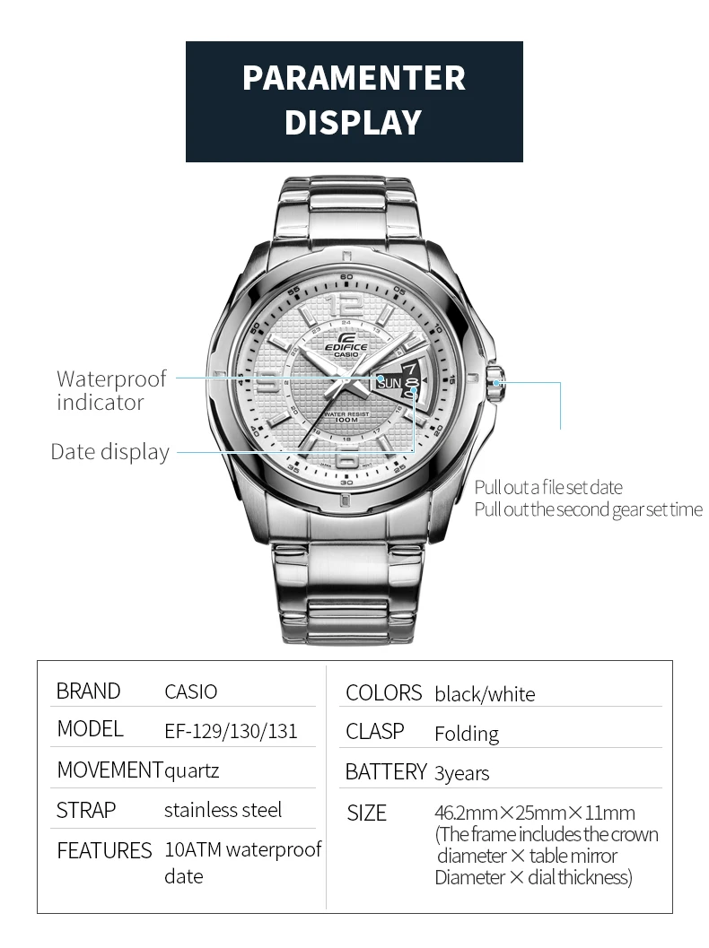 edifice ef 129