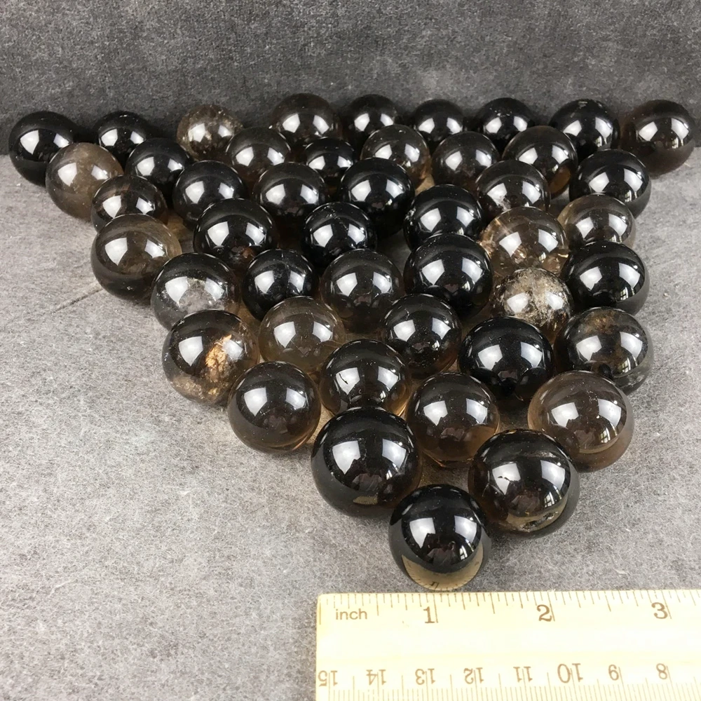 smokey quartz sphere crystal ball (1)