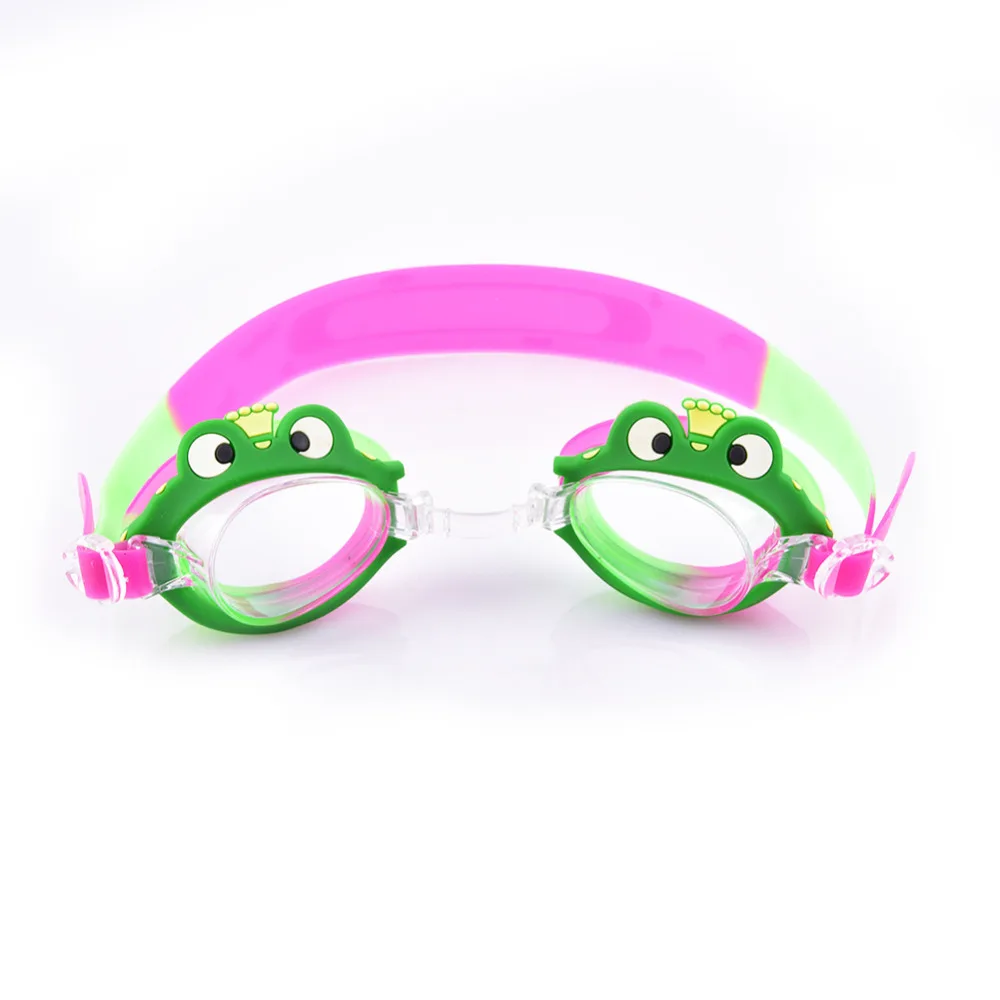 УФ мужские и женские детские очки для плавания, водонепроницаемые и противотуманные очки для плавания, очки для дайвинга с рисунком из мультфильма