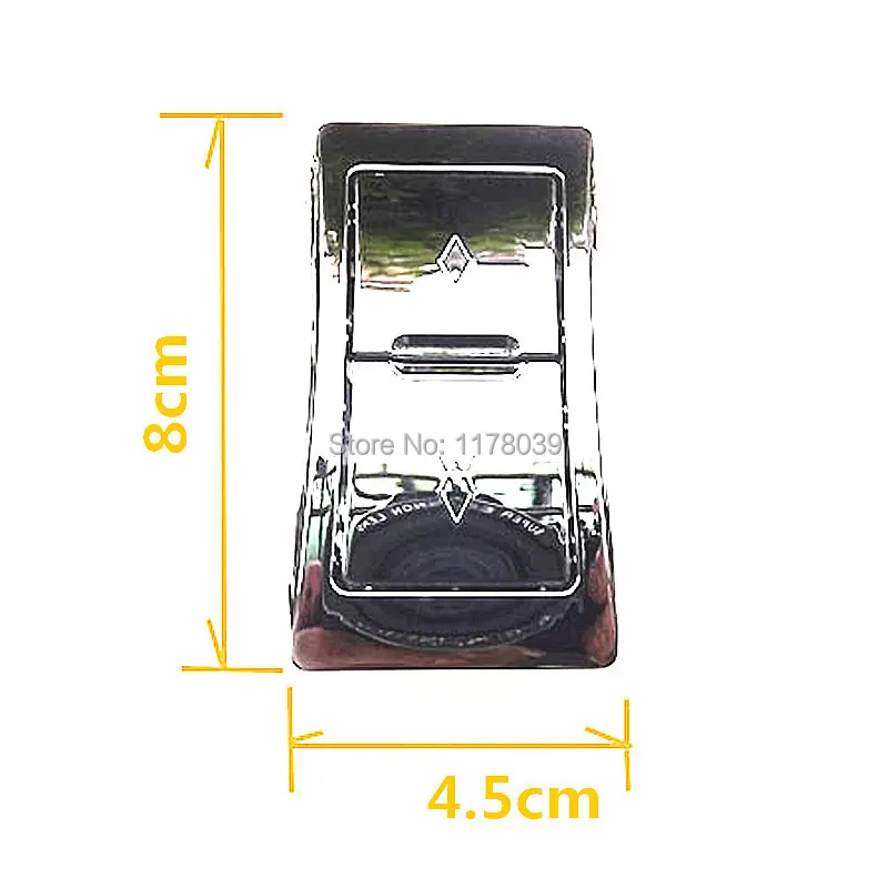 ABS Plastic Rectangular Toilet dual push button,8X4.5cm water tank ceramics cover Flush switch push button,J17349
