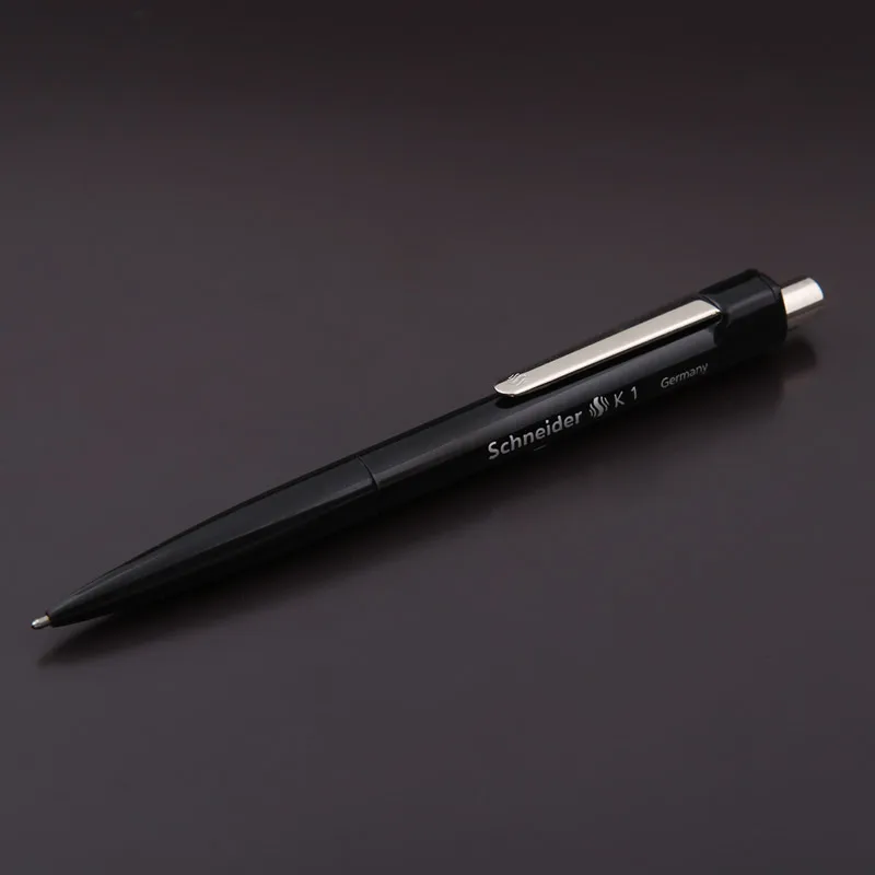Немецкий импорт Шнайдер К1 шариковая ручка 0,7 мм Гладкая износостойкая шариковая ручка 1 шт - Цвет: Черный