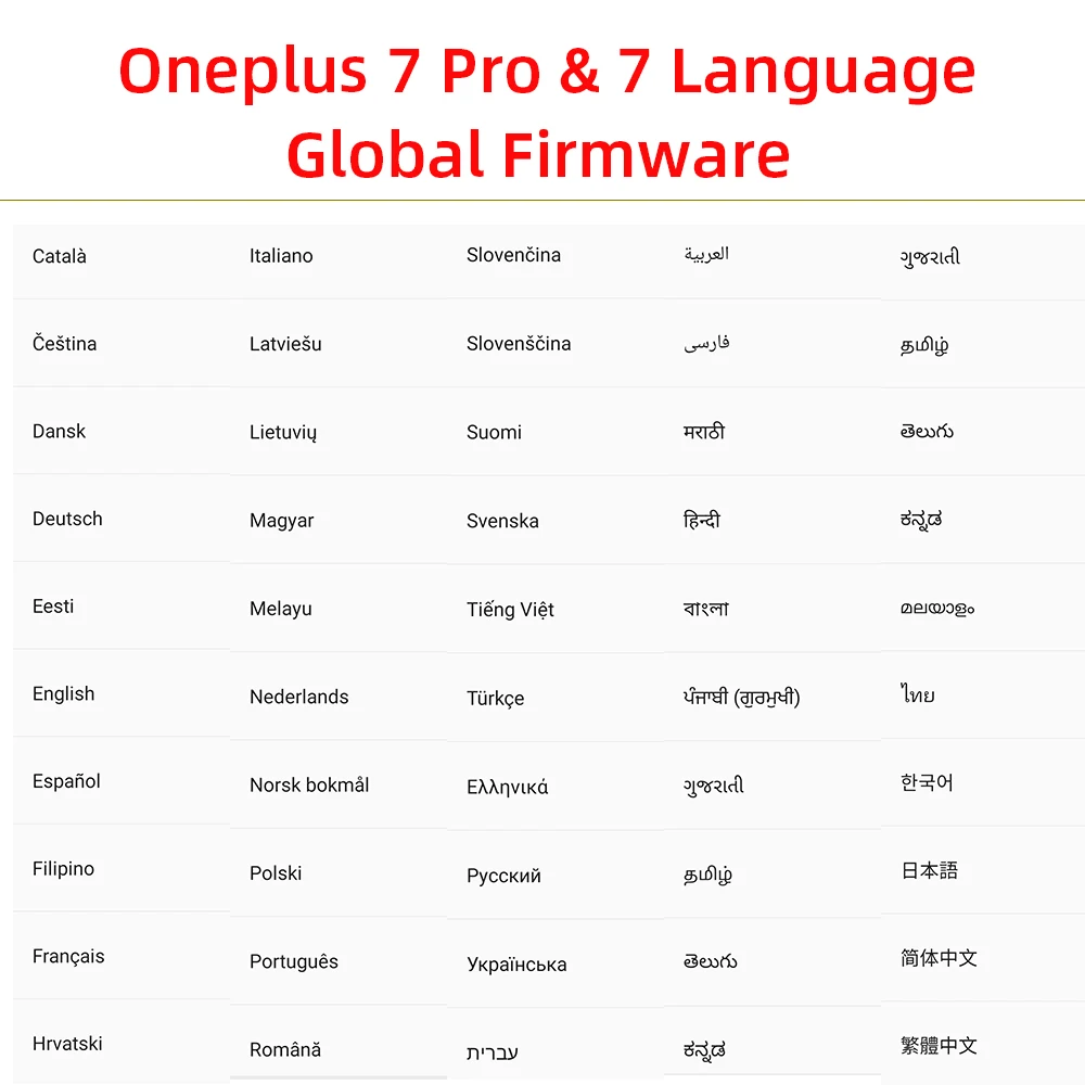 Оригинальный смартфон OnePlus 7 Pro Snapdragon 855 четыре ядра 48MP тройная задняя камера 6 67