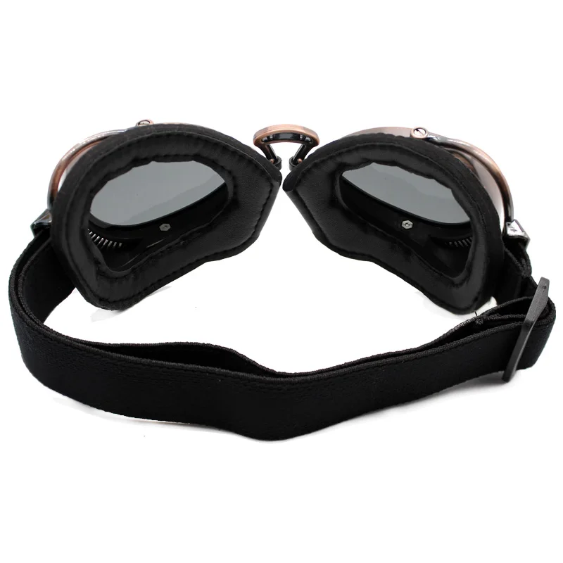 Nordson мотоциклетные очки шлем стимпанк медные летающие очки винтажные очки пилот байкер очки защитное снаряжение очки
