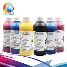 6 colors( K C M Y LC LM) *500ml For Pure Coton Fabrics Digital pigment Dtg Textile Printing Ink for epson printer