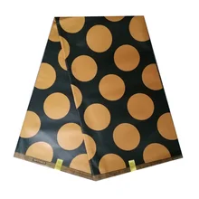 Новейшая модная африканская вощеная ткань принтом, хлопок, нигерийская Анкара, настоящая голландская восковая ткань java для женского платья