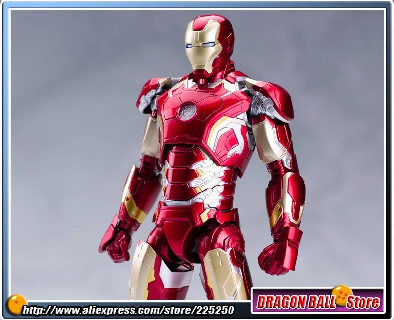 Оригинальная фигурка BANDAI Tamashii нация СВЧ/S. H. Figuarts-Железный человек MK43/Mark 43