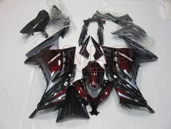 

Fairings for Kawasaki Zx300r 2013 - 2015 Black Silver Red Bodywork Zx300r 13 14 Full Body Kits Zx300r 13 14 no paint