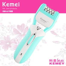 Kemei 3 в 1 перезаряжаемый женский эпилятор твердая мертвая кожа приспособление для удаления волос Бритва Уход за ногами инструмент Эпилятор depilador