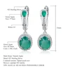 Gem's Ballet 5.15Ct Natural Green Agate Vintage Earrings 925 Sterling Silver Gemstone Drop Earrings For Women Fine Jewelry 6