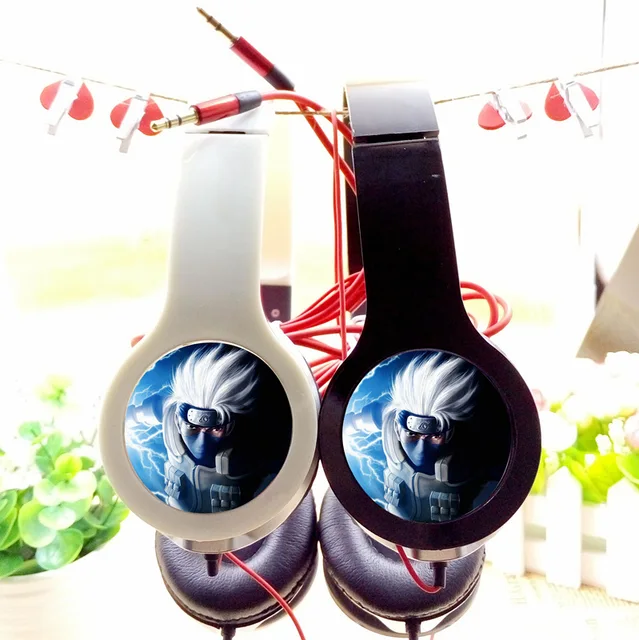 Naruto Stereo Headphones for Iphone Samsung MP3 PSP