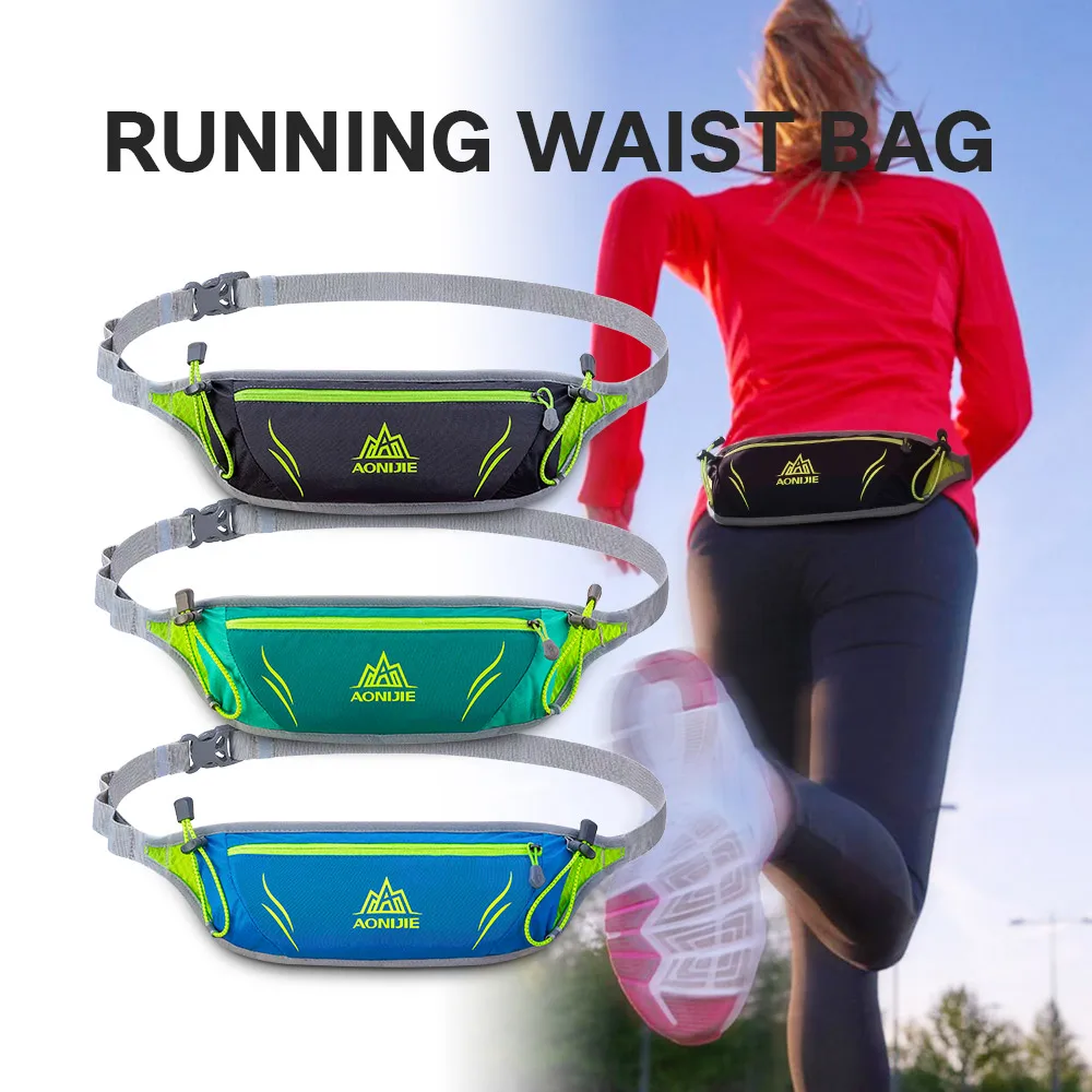 Outdoor Sport Waist Bag Running Belt Water Belt Reflective Running
