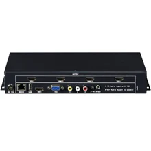 Контроллера Видеостены HDMI VGA AV USB Процессор 2×2 Четыре изображения шить image processor 4TV показывает экран сращивание