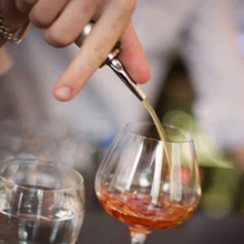 200 шт./лот Нержавеющая сталь Ликер Дух Pourer Free Flow бутылки вина Налейте Носик Фиксаторы