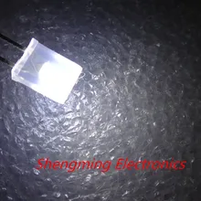 100 шт 2x5x7 белый цвет супер яркий рассеянный светодиод 3,0~ 3,4 в 2*5*7 мм туман