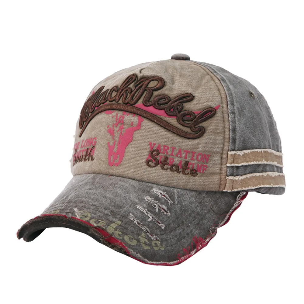 2019 قبعة بيسبول النساء القبعات للرجال سائق الشاحنة العلامة التجارية Snapback قبعات الذكور خمر التطريز Casquette العظام أسود أبي قبعة قبعات 3.95