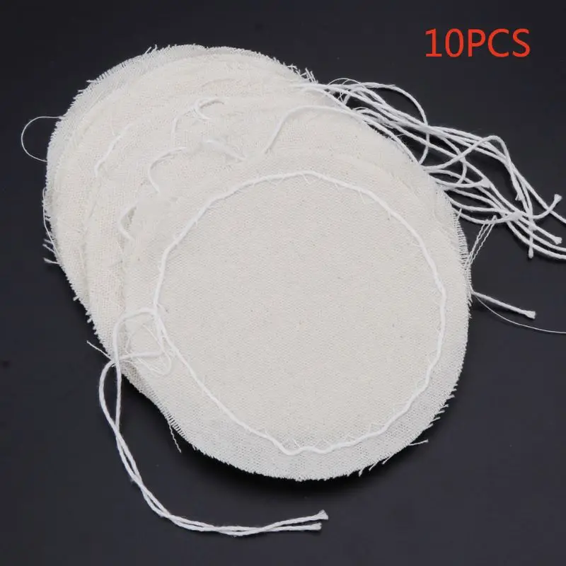 

10Pcs Flannel Coffee Pot Filter Cloth For Siphon Pots Reusable Making Tools