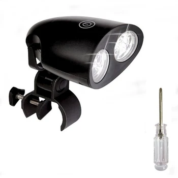 

New Black BBQ Touch Sensitive Switch Grill Light High Quality 10 Bright LED Kitchen Barbecue Light Outdoor Night Light