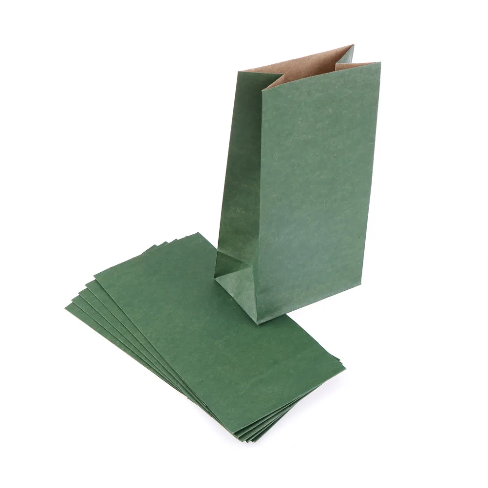 6pcs/lot Supplies Red/Green/Khaki party Gift Packaging Candy Kraft