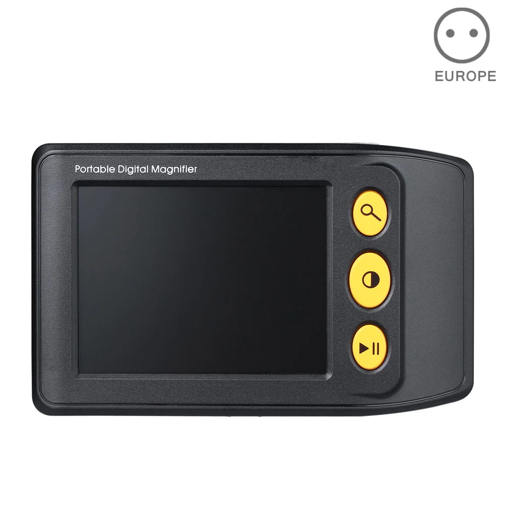 3,5 дюймовый электронный зрительный аппарат HD карманный цифровой Typoscope видео усилитель DC88 - Цвет: black EU
