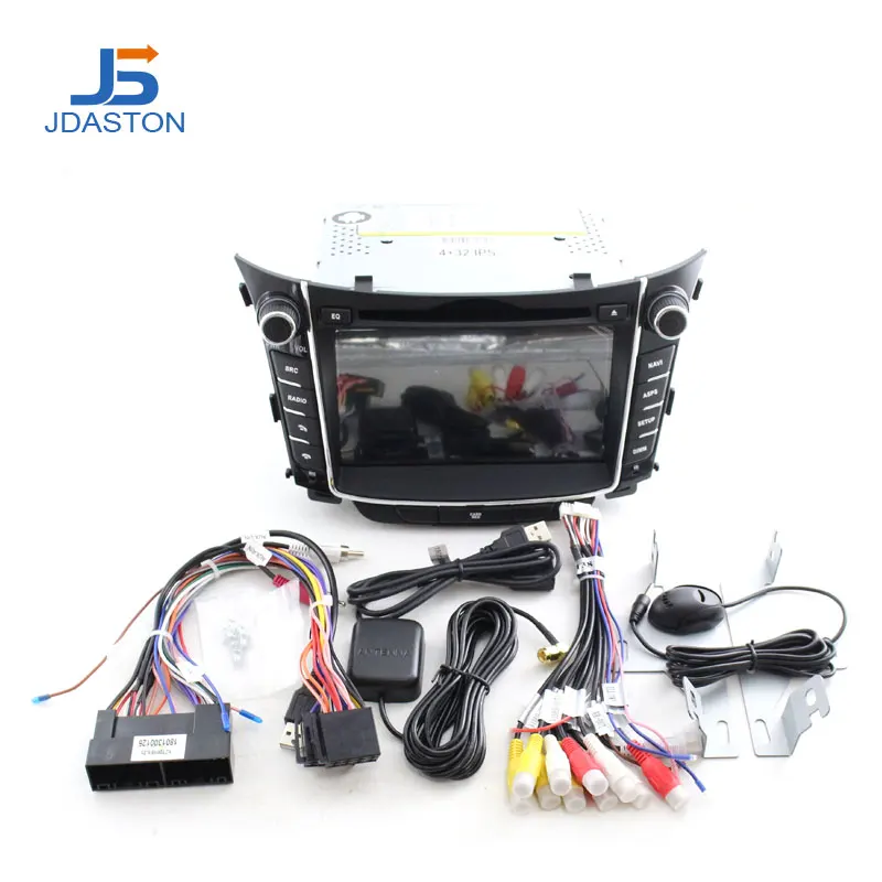 Excellent JDASTON Android 9.0 Car DVD Player For Hyundai I30 Elantra GT 2012-2018 WIFI Multimedia GPS Stereo 2 Din Car Radio tape recorder 4