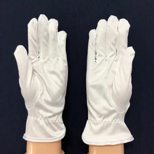 Ювелирные изделия этикет Драйвер безопасности Защитные электронные антистатические перчатки износостойкие пыленепроницаемые медицинские белые рабочие перчатки распродажа