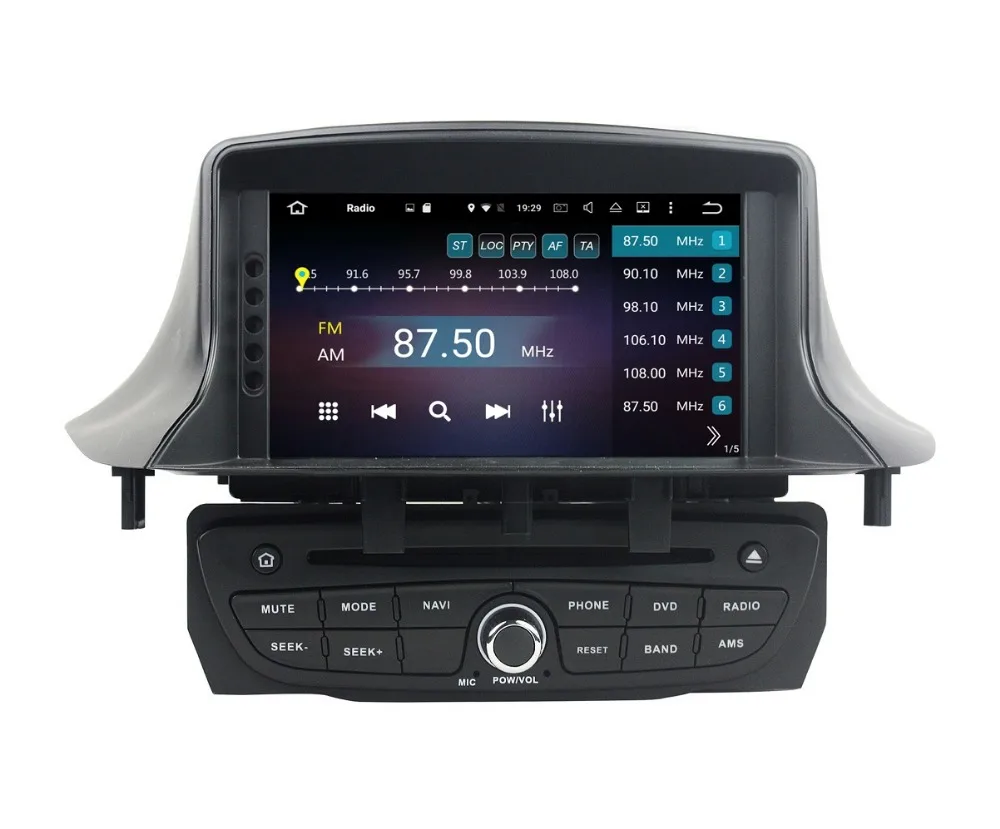 4GB RAM 7 Octa Core Android 6 0 Car DVD Player for Renault Megane III Fluence