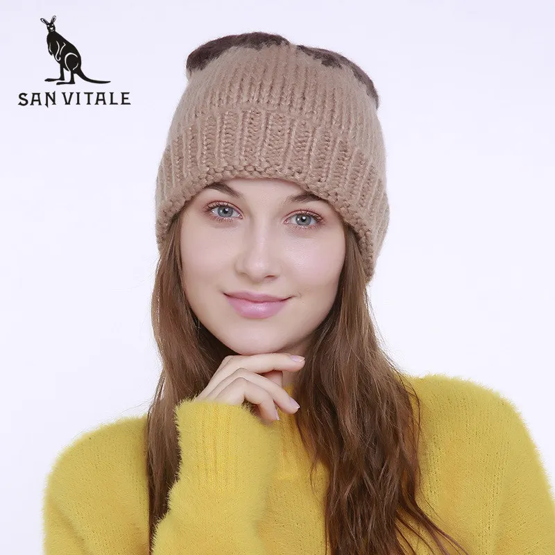 Skullies шапочки Шапки Для женщин Шапки зима теплая Одежда высшего качества маска для лица классический Стиль плед палестинского Лыжная маска ...