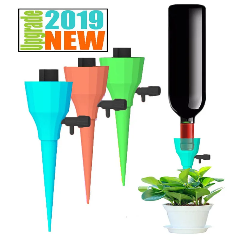 

1Pcs Adjustable Drip Irrigation Plant Water Dispenser Automatic Watering Drippers Device System Indoor Household Dropship