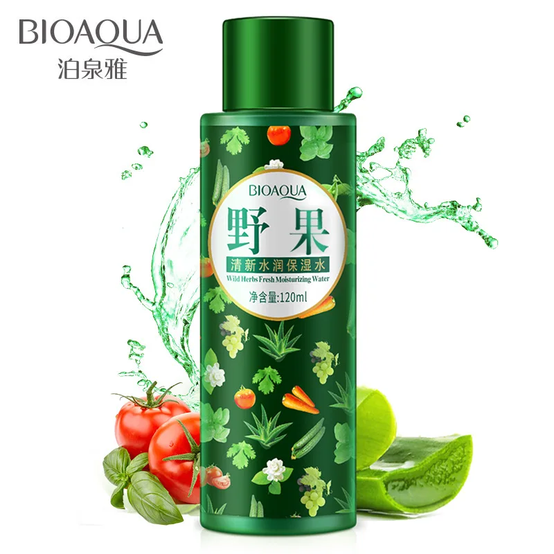 Bioaqua wild fruit свежая вода освежающий увлажняющий тоник вода питающий, увлажняющий нежный уход за кожей лица