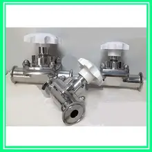 DN19 сантехника из нержавеющей стали ручной клапан мембранный клапан ручная трубка фитинг