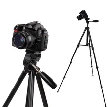 D3400 Monpod Trípode de Cámara profesional Para D3200 D3300 D5200 D5300 D5500 70D 80D 600D 700D 750D SX60 HS G1X II G3X A7II A7R II