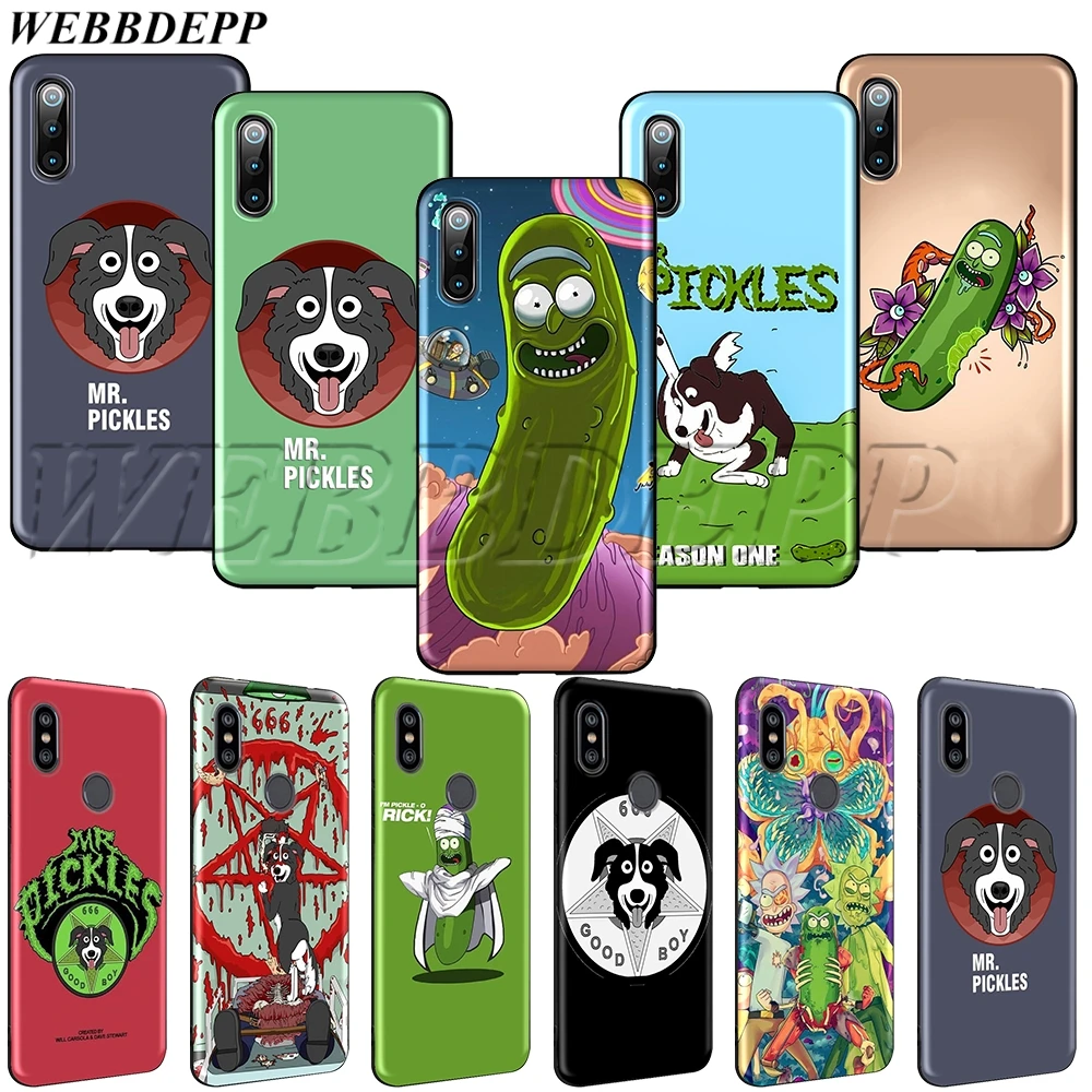 

WEBBEDEPP Rick and Morty Mr. Pickles Soft TPU Case for Redmi Note 4 S2 4A 4X 5 5A 6 6A 7 8 Go Pro Plus Prime