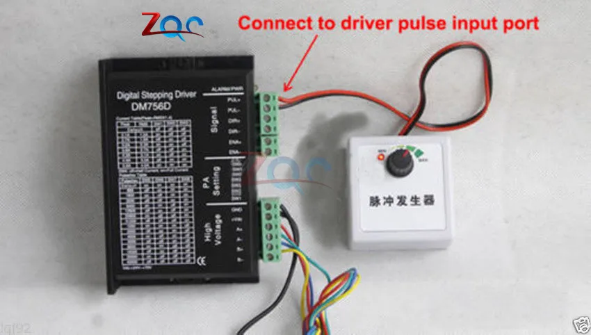 Драйвер шагового двигателя регулятор скорости Генератор импульсных сигналов импульсный модуль Великобритания Регулируемая частота