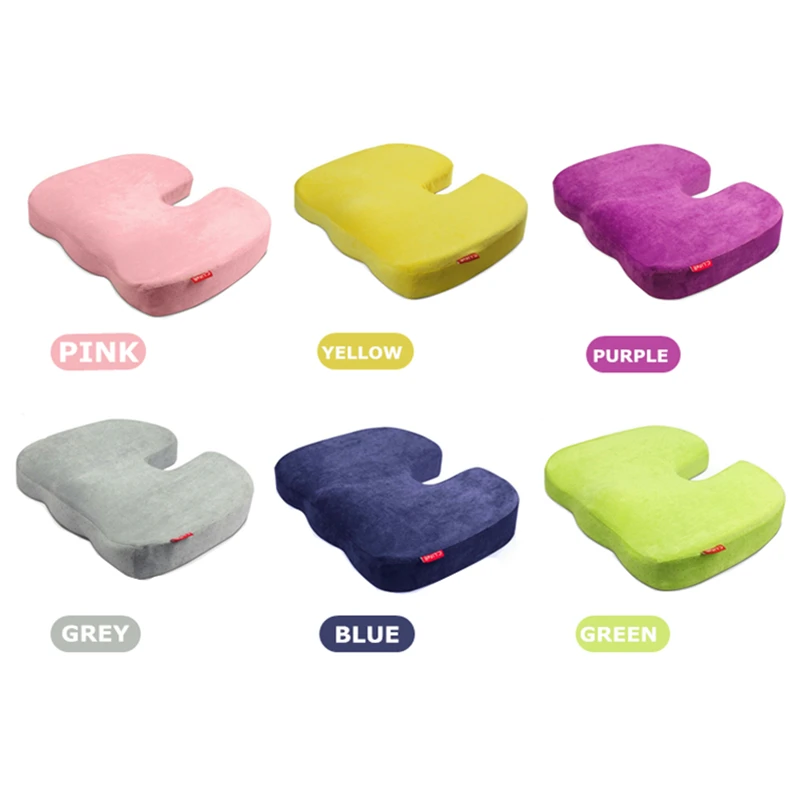 PurenLatex 45*35*7 U образная мягкая подушка с эффектом памяти|soft foam pillow|foam memory pillowmemory pillow |