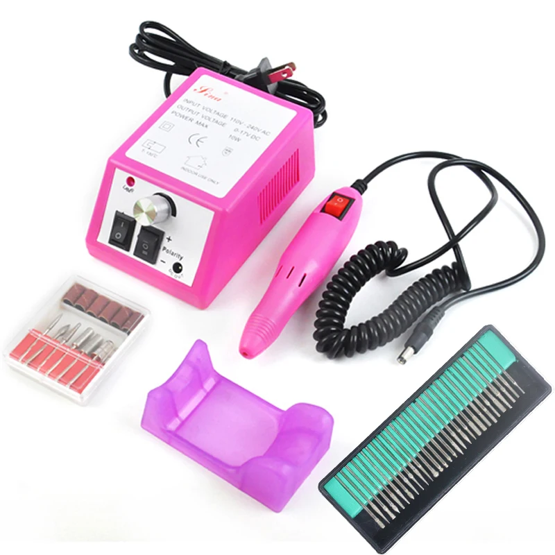 

2017 Electric Nail Art Drill Machine, 20000RPM Professional Manicure Machine Nail Art Equipment Manicure Pedicure Set Kit